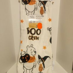 Halloween Winnie The Pooh "BOO CREW" Blanket
