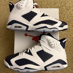 Size 13 (Brand new with box) - 2024 air Jordan 6 retro Olympic