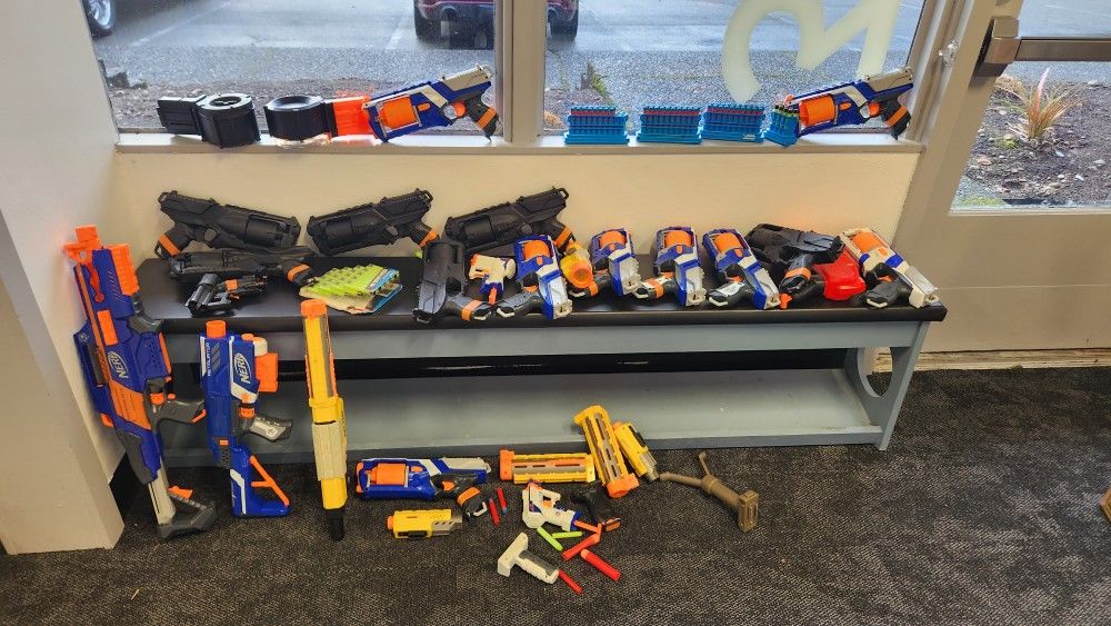 Nerf Guns And Pellets