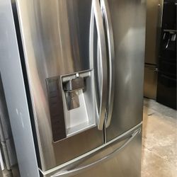 LG Refrigerator French Door Stainless Steel 