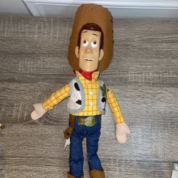 Disney Store Exclusive Toy Story 18" Plush Soft Stuffed Doll Figure Woody ..(#19)