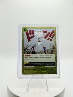 One Piece TCG: You’re The One Who Should Disappear OP06-115