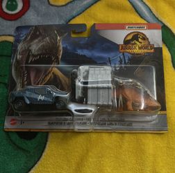 Matchbox Jurassic World Dino Transporters: Stegosaurus Claw Carrier brand new