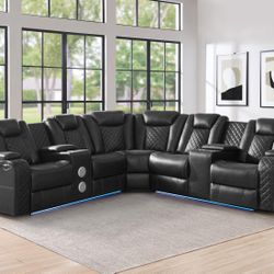 ✨BLACK POWER RECLINER 