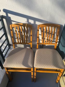 Set of 2 Stakmore Arts & Crafts Folding Chairs (Light Gray Wash)
