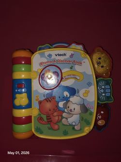 Vtech Rhyme & Discover Book