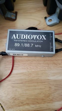 Audiovox FM stereo modulator