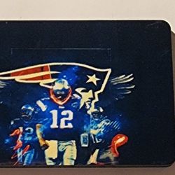 Tom Brady New England Patriots Keychain 