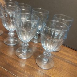 Duratuff Vintage Glasses Clear Blue Very Light Blue