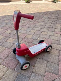 Radio Flyer scooter and bike