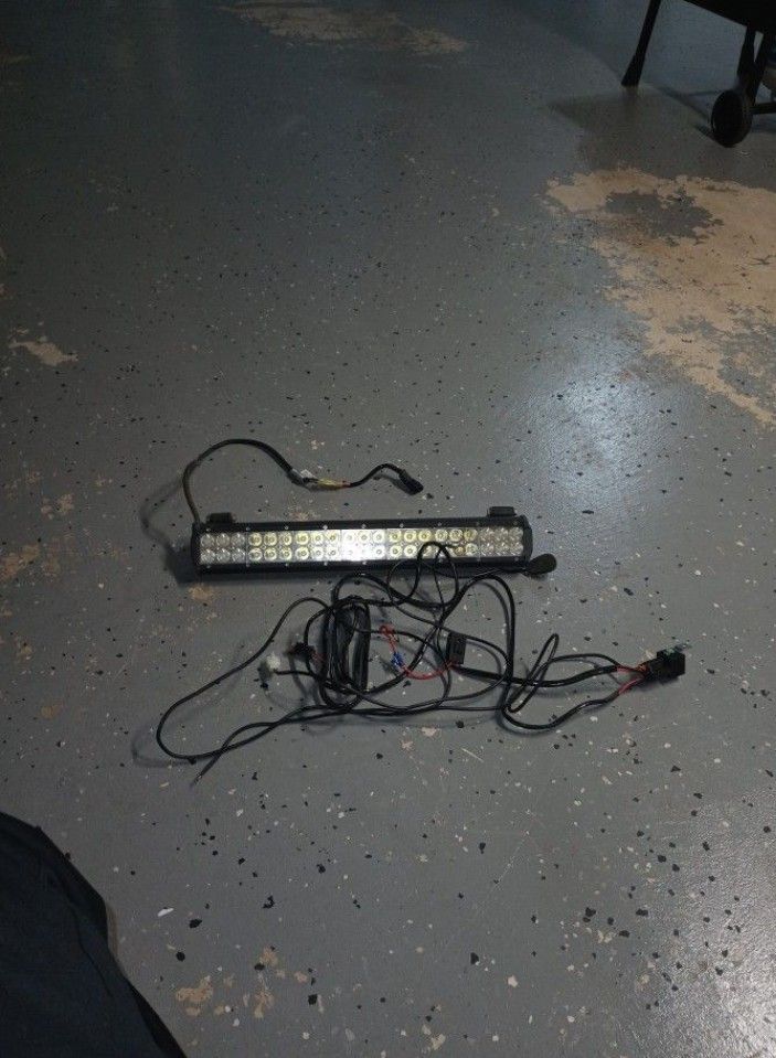 20 Inch Light Bar With Vehicle Harness