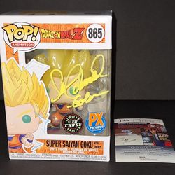 🔥 Sean Schemmel autographed Funko JSA COA🔥