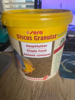 Sera Discus Fish Granulat bucket of 6 lb.