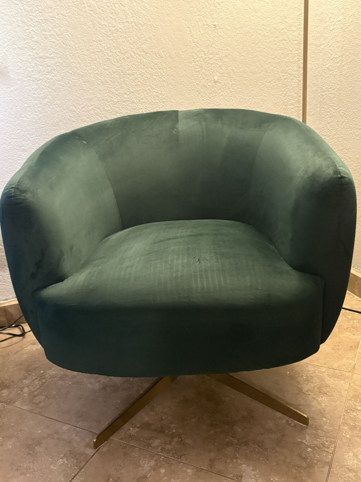 Velvet Green Chair