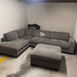 Grey Sectional Couch