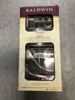 Prestige Tobin Satin Nickel Universal Hall/Closet Door Lever