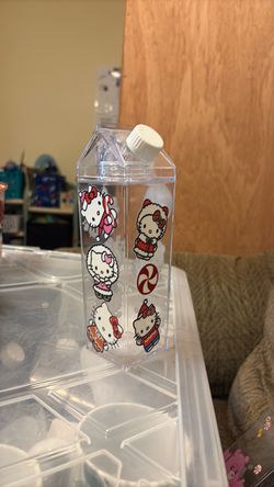 Winter hello kitty cup