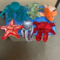 6 Sea Puppets