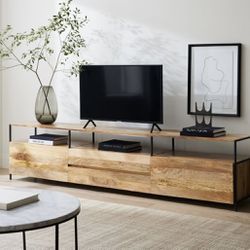 West Elm Industrial Media Console 96”