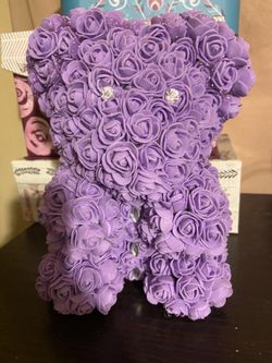 Floral teddy bears