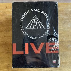 Rock ‘n’ roll Hall of Fame 9 DVD  set bundle Sealed “5 DVDs 📀 Bonus Live Damaged Box”