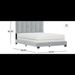 Grey Full Bed Frame
