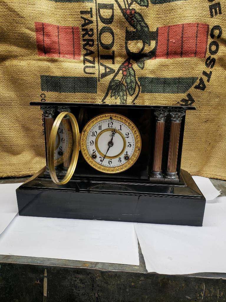 Antique Mantal Clock Contact Doug At (contact info removed) 