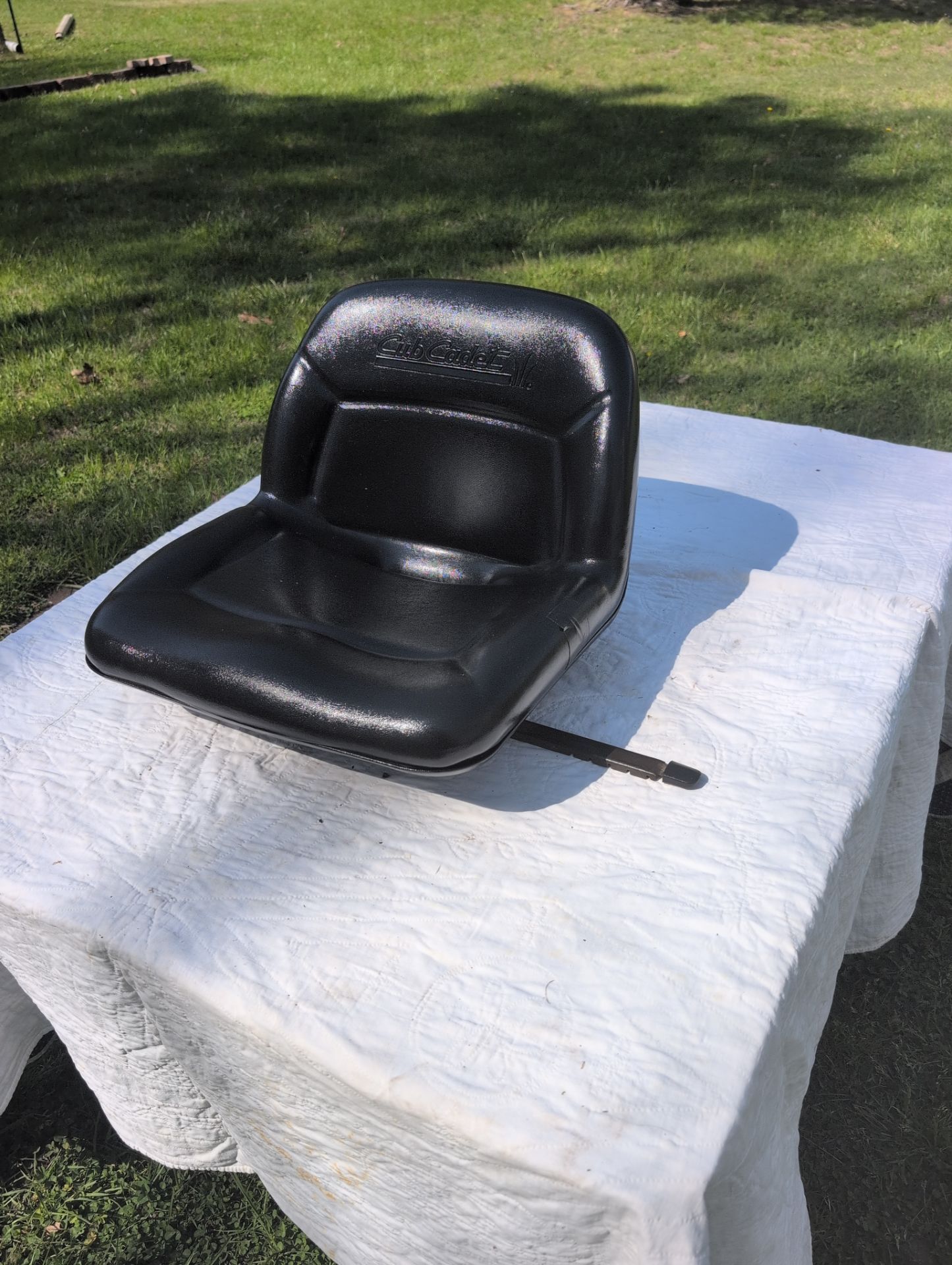 Cub cadet riding mower seat .
