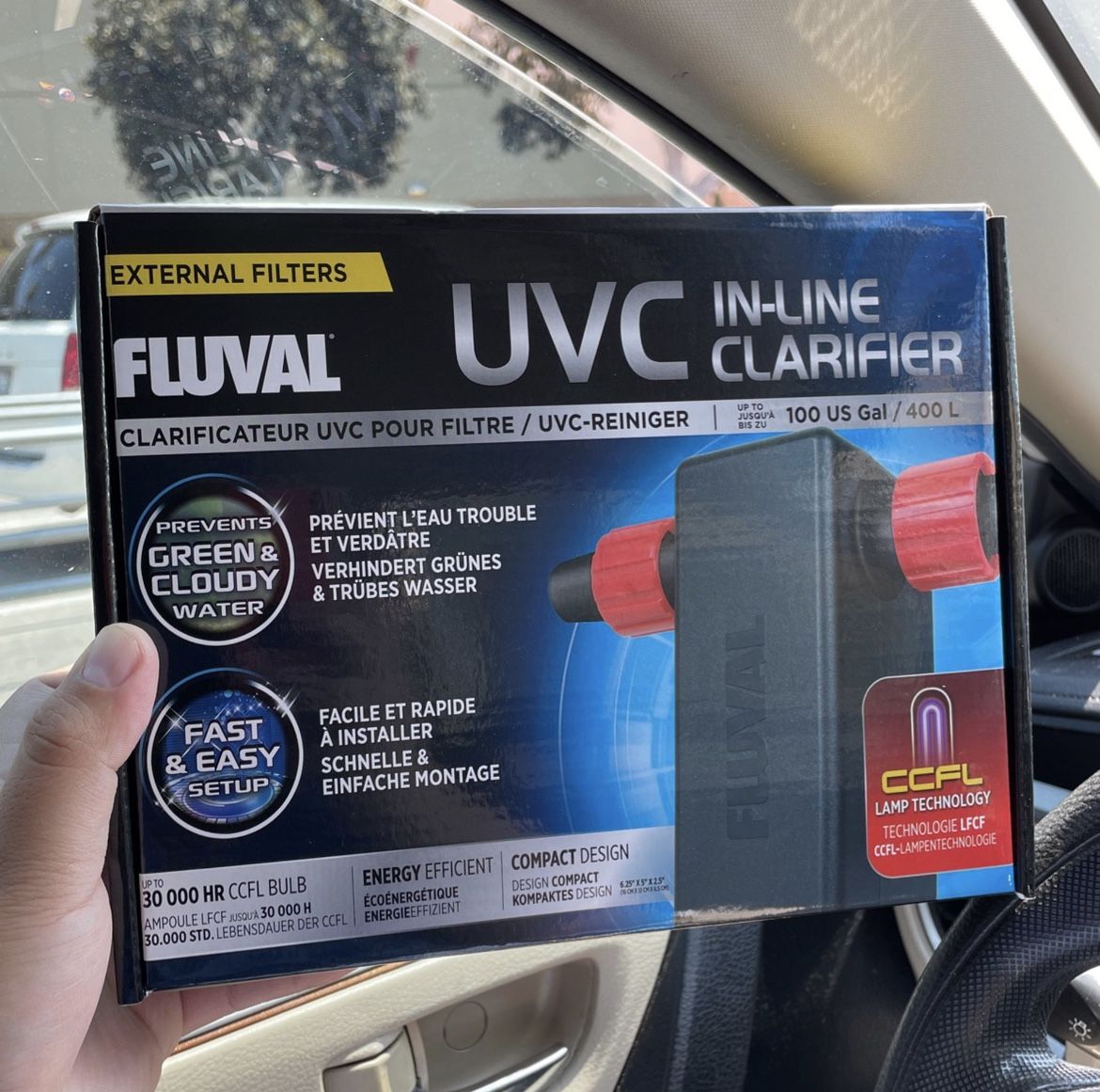 Fluval UVC In-Line Clarifier