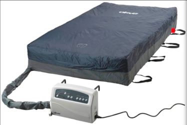 Drive bariatric 42" bed and drive low air loss mattress w/ pump, upto 700 pounds limit, less than 6 months used