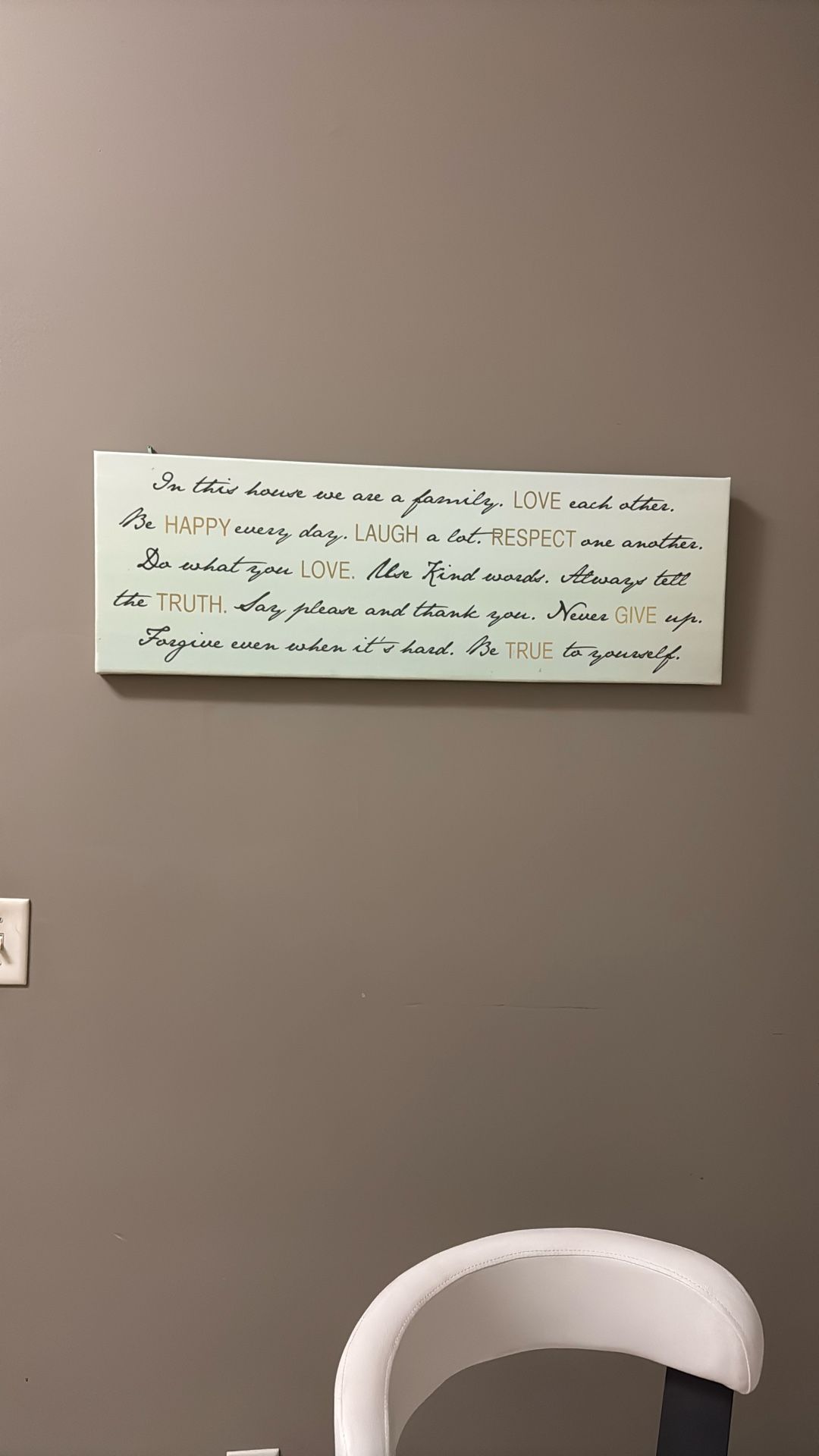 In This House” Wall Hanging