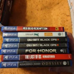 7 PS4 Video Games One Factory Sealed Will Not Separate