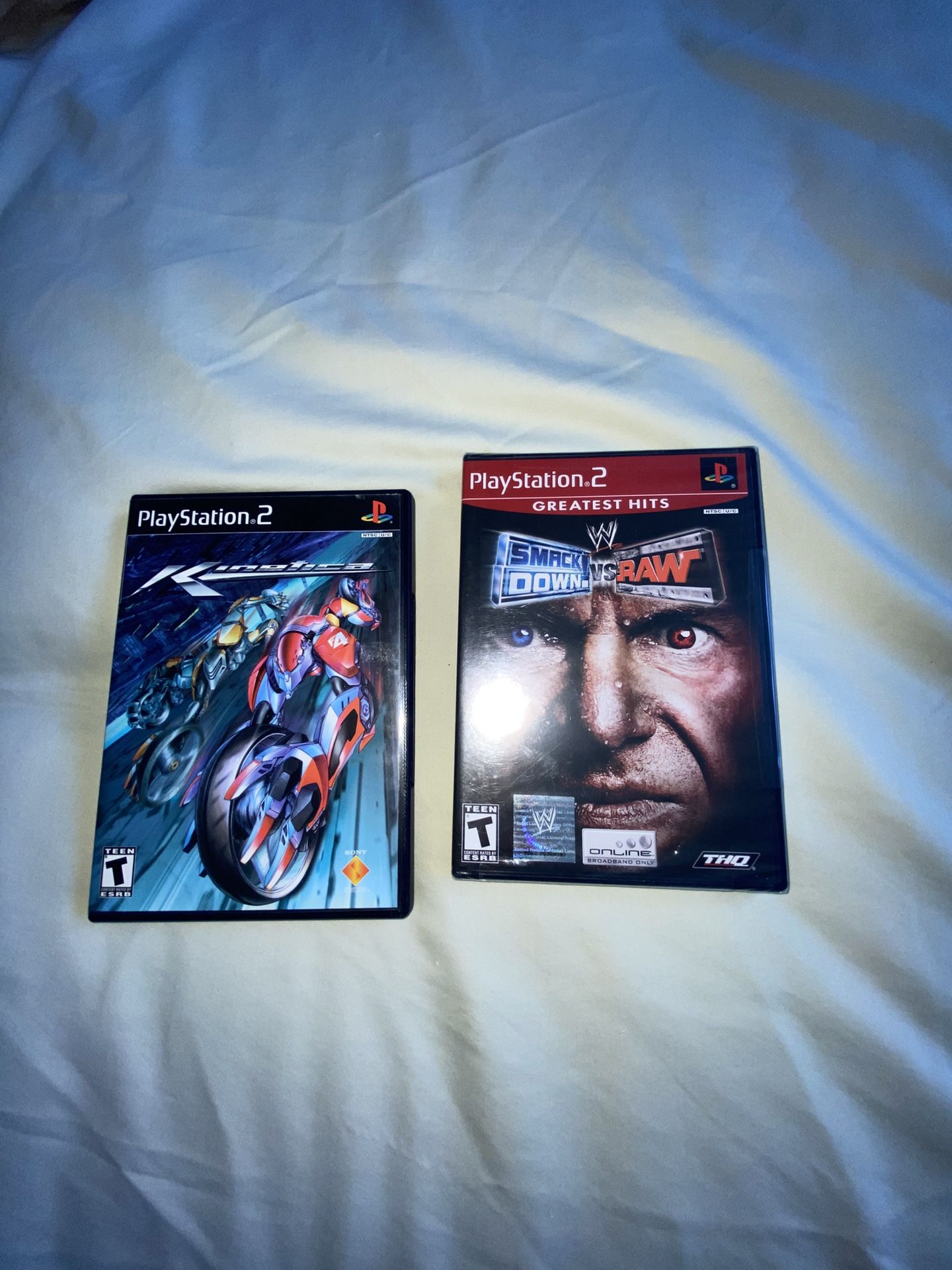 Two PS2 Games