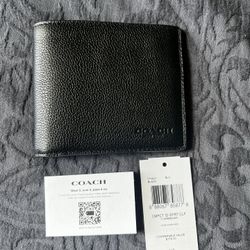 Leather Coach Wallet