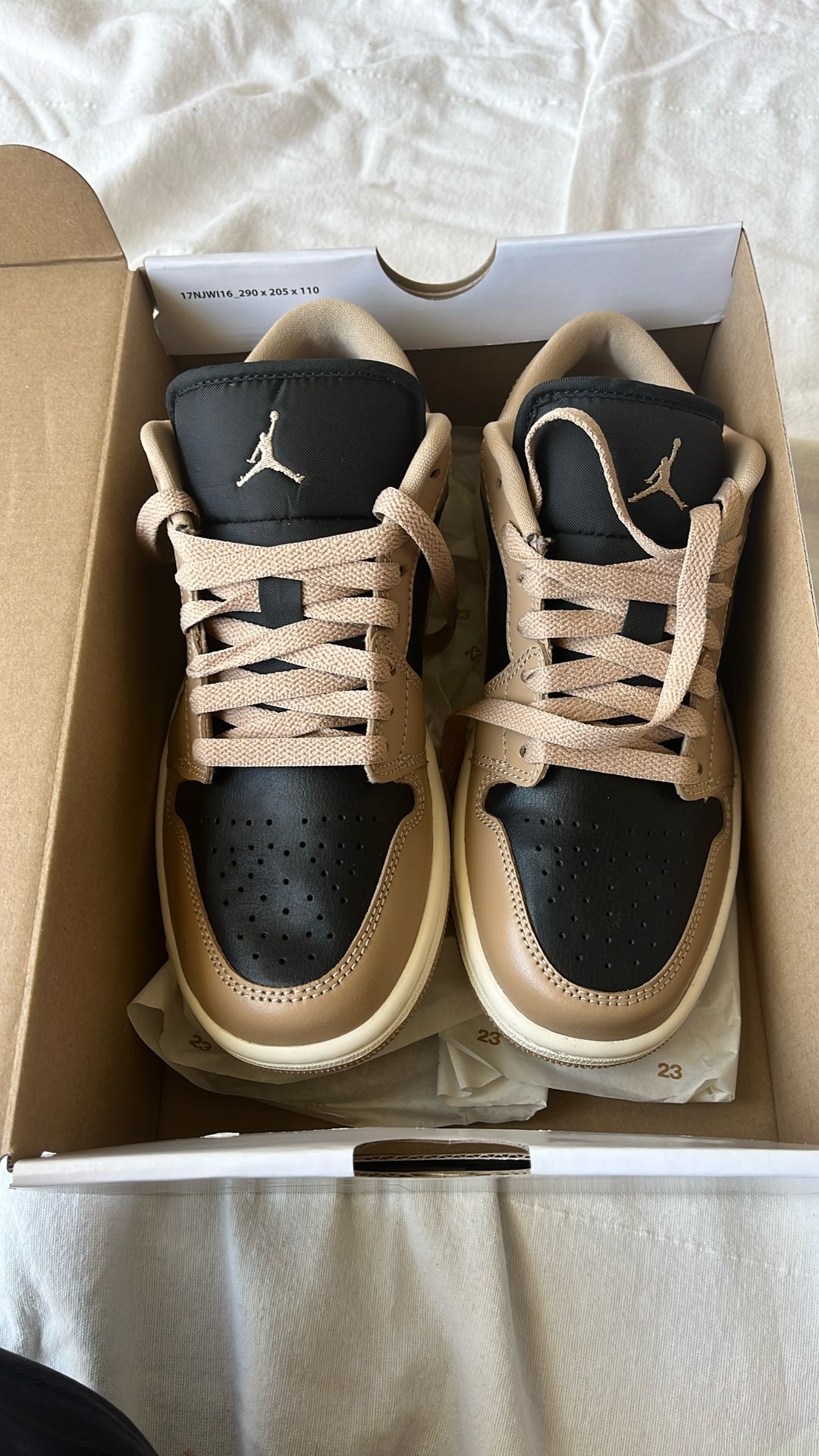 Nike Air Jordan Desert/ Black- Sail