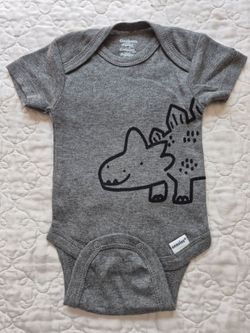 NEW! Organic, Baby Boy Onesie,  Size Newborn