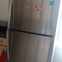 Stainless Steel Fridge - Whirlpool Brand 