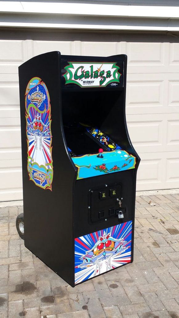 Brand new Galaga arcade game , plays 60 games hand built Prince Arcades