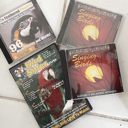 Bird Sitter DVD & Feathered Phonic& Singing Birds CD