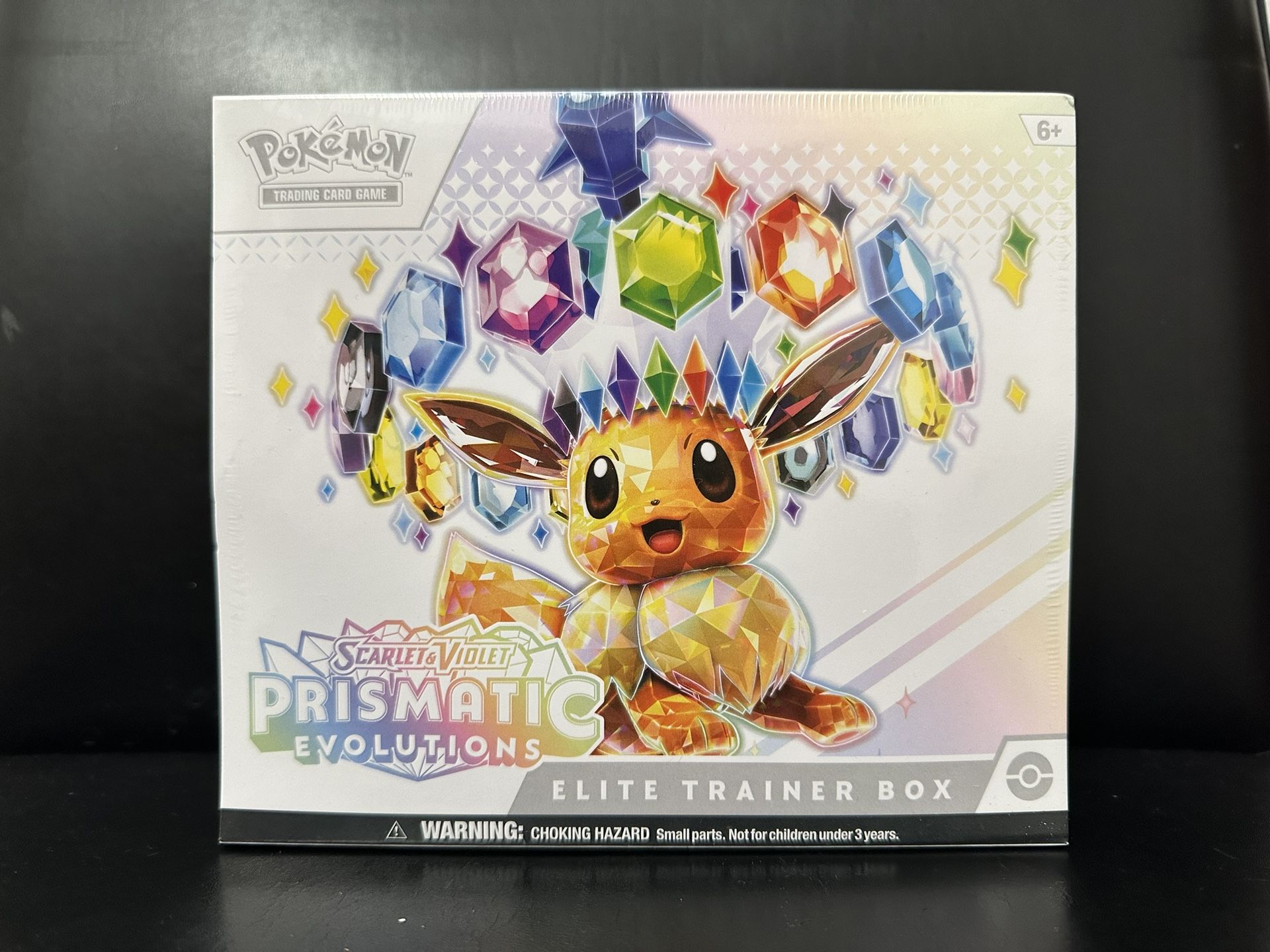 Pokémon Scarlet & Violet Prismatic Evolutions Elite Trainer Box ETB