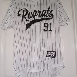 Vintage 1991 Rugrats  Baseballs Jersey Shirt  Size M