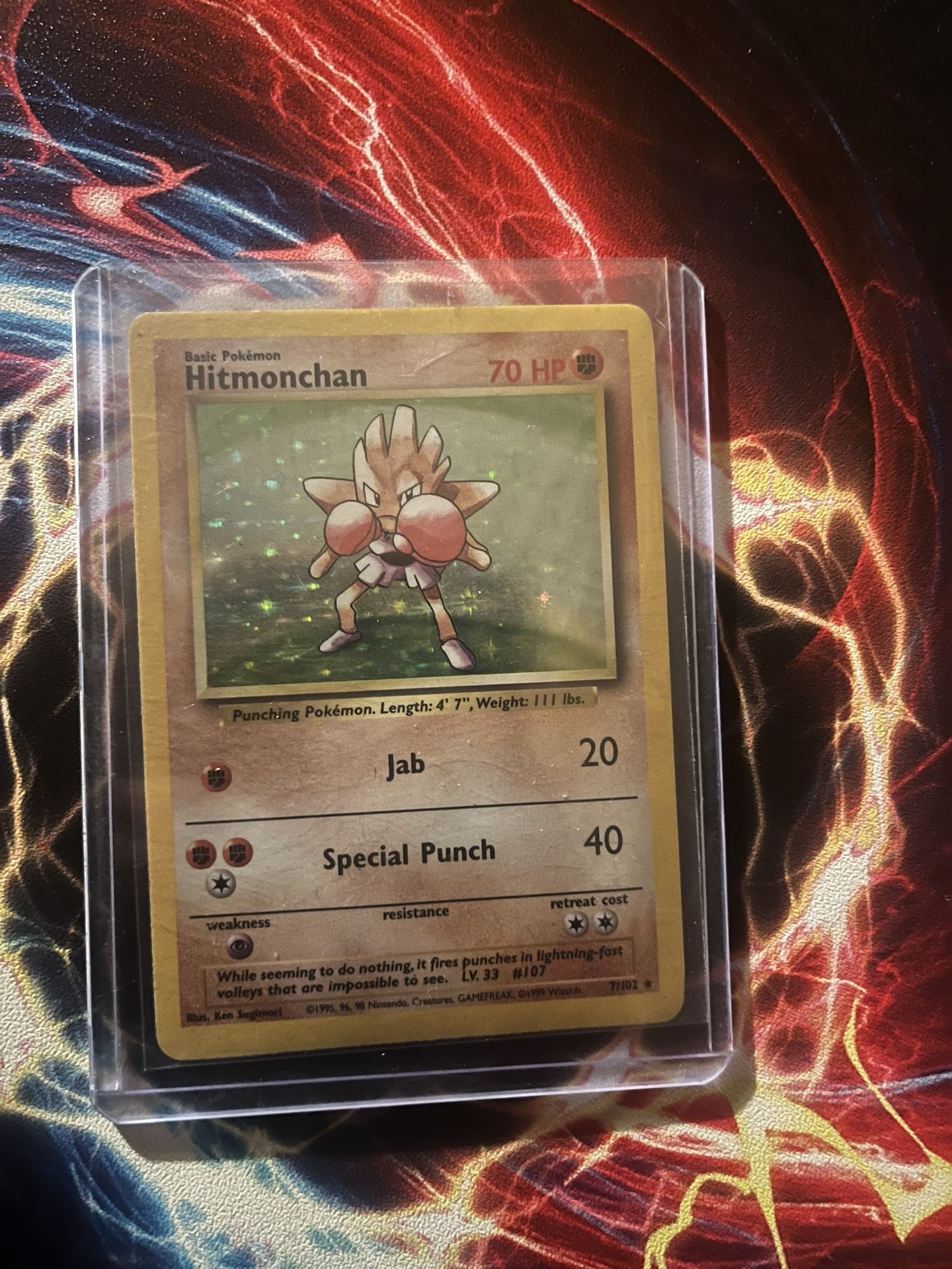 Base Set Holo Hitmonchan