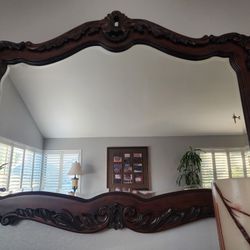 Console Table with Wall Mirror