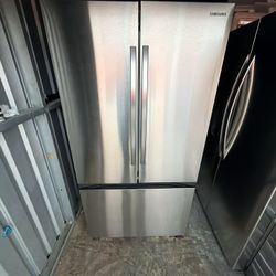Samsung Refrigerator French 3 Door Stainless 
