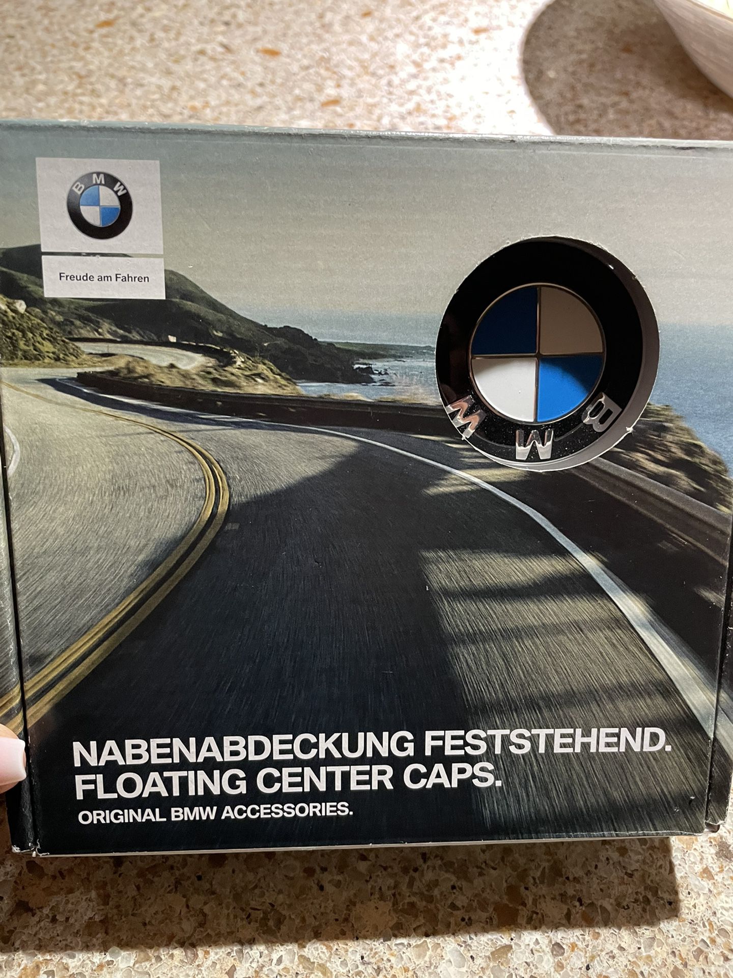 NEW!! Authentic BMW Floating Center Caps