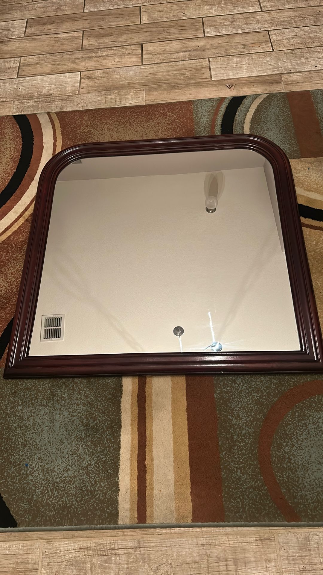 Cherry wood Dresser mirror