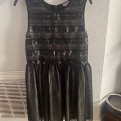 Girls Black Party Dress Size 16 $7
