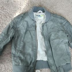 2t Oshkosh Leather Baby Jacket