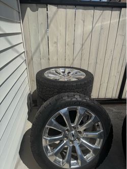 Chevy rims Denali Silverado