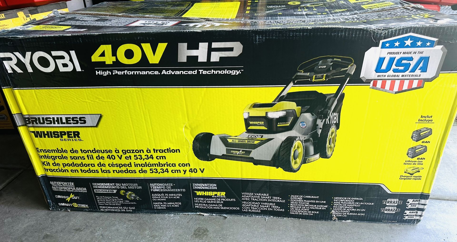 NEW Ryobi Lawn Mower
